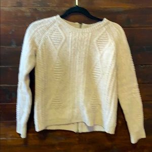 Madewell Zip back sweater
